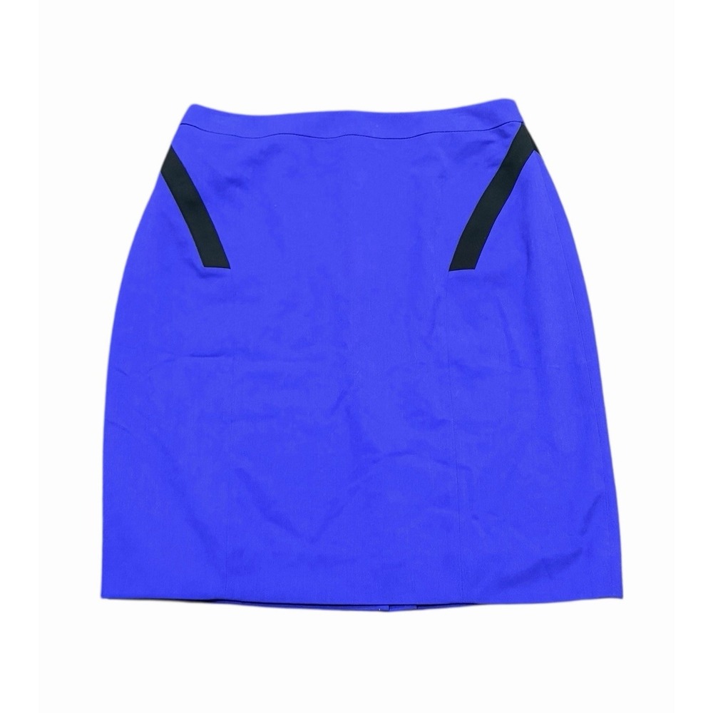 NWT Gianni Bini Edna Pencil Skirt Womens Size 8‎ Royal Blue Stetch
